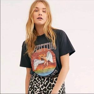 Led zeppelin store t shirt femme